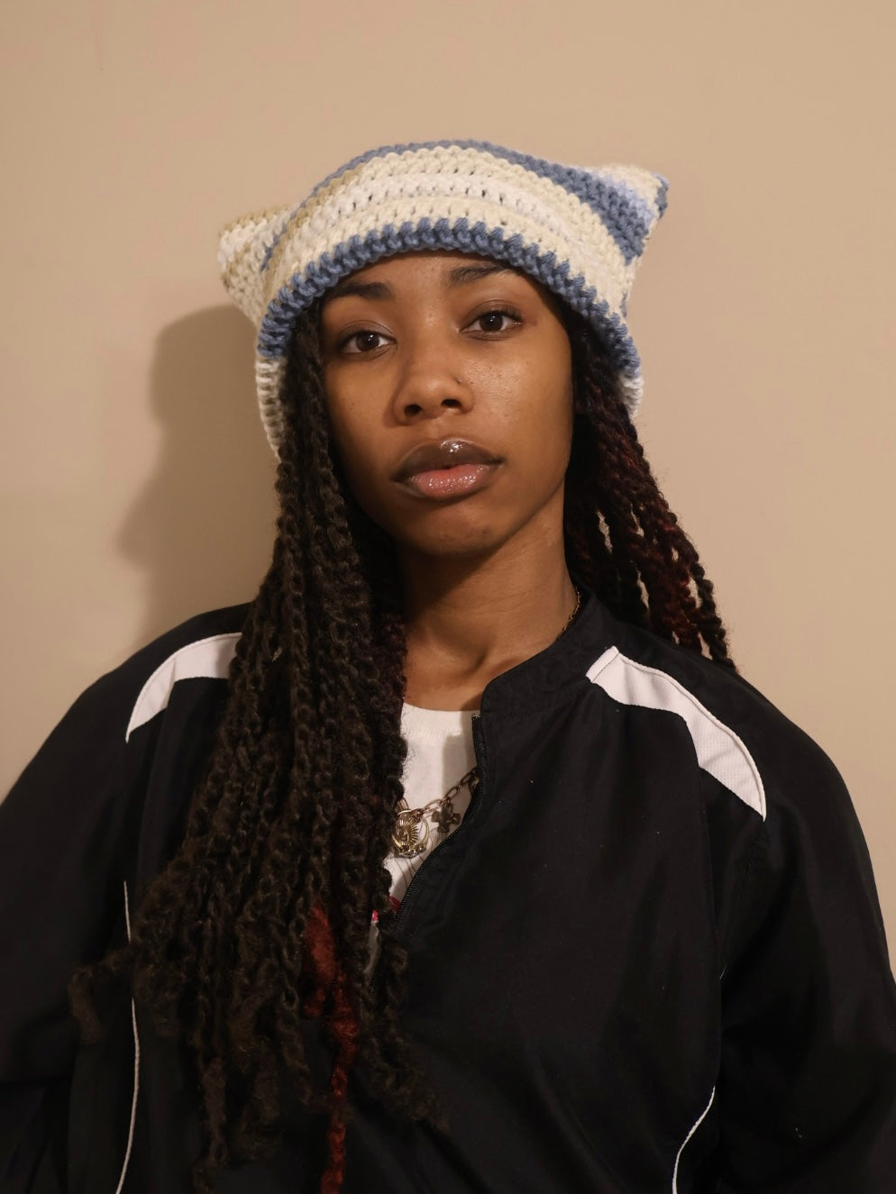 driftwood cat beanie