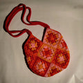 sunset square bag