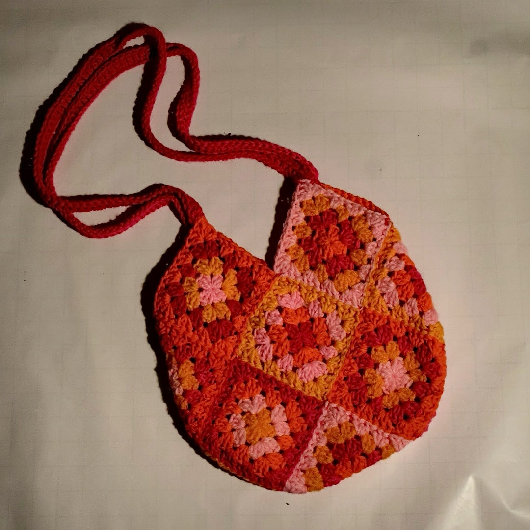 sunset square bag