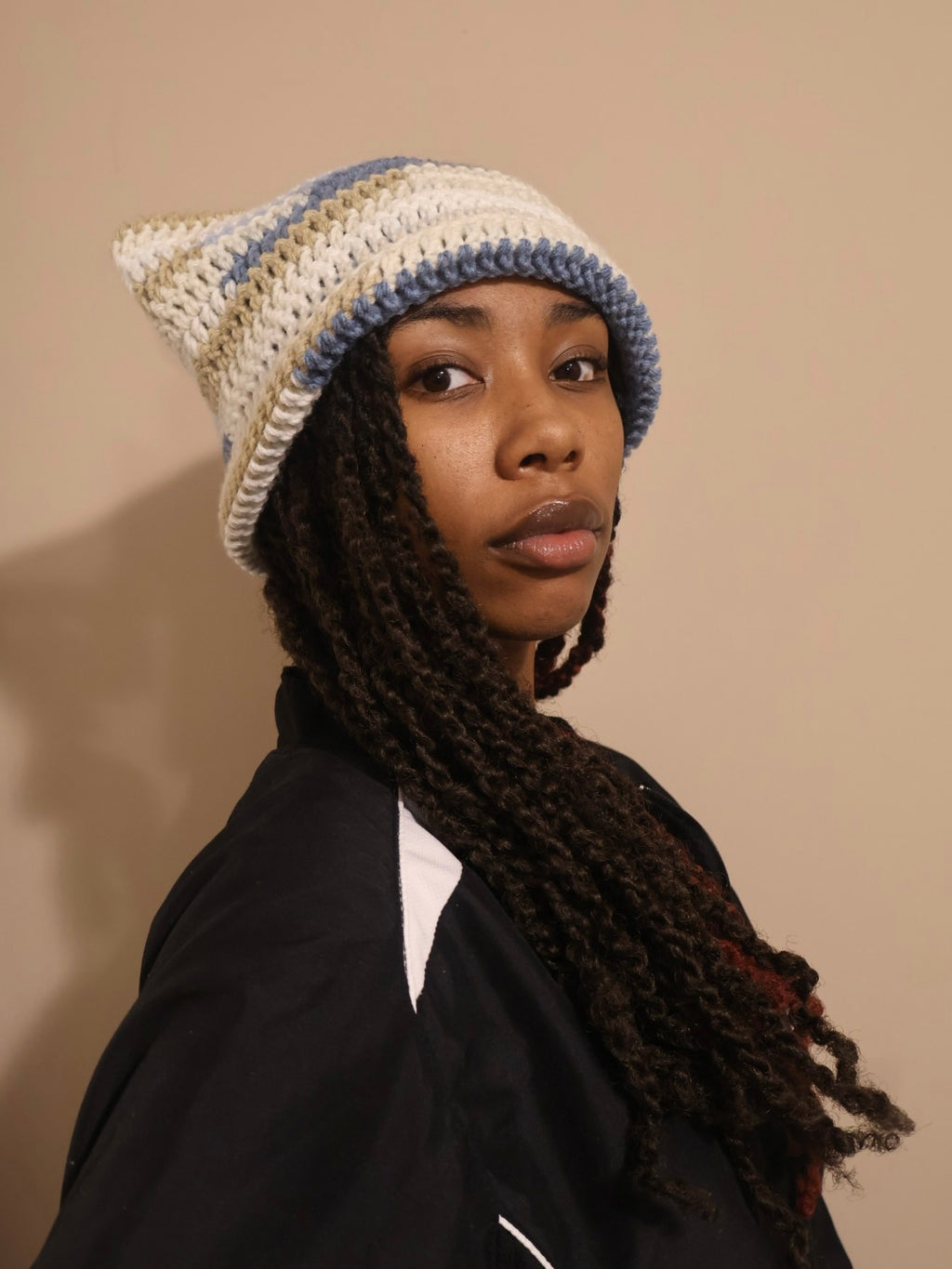 driftwood cat beanie