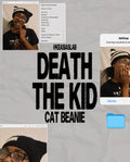 three stripe cat beanie